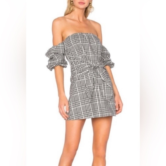 Lovers + Friends Dresses & Skirts - Revolve Lovers + Friends Plaid Kiwi Dress.